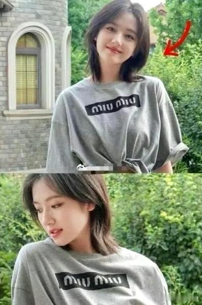 李兰迪这个发型确实很懂方圆脸的“小心机”！​​​