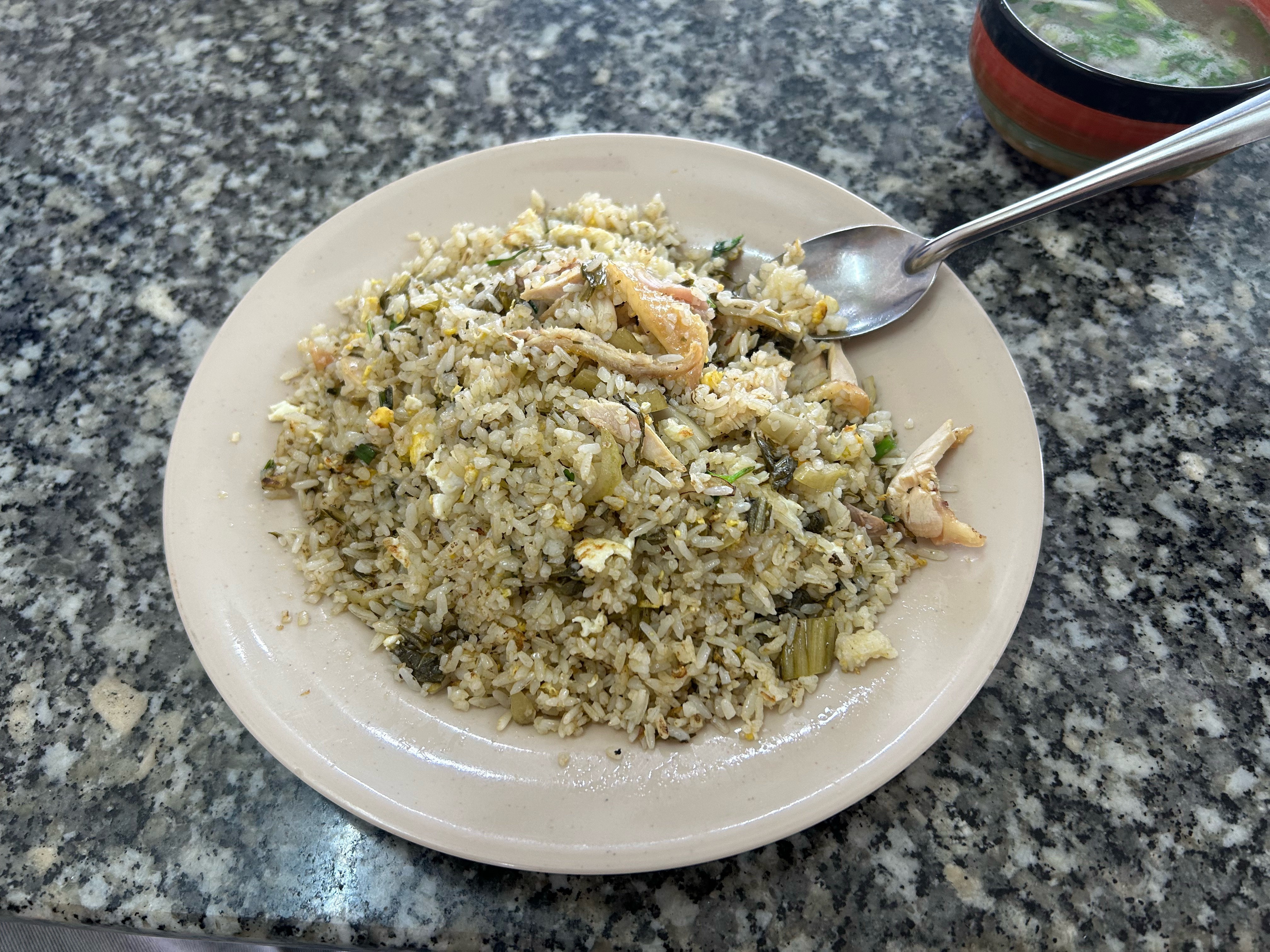 今天的午餐吃点鸡肉炒饭，大家今天午饭吃啥[doge]​​​