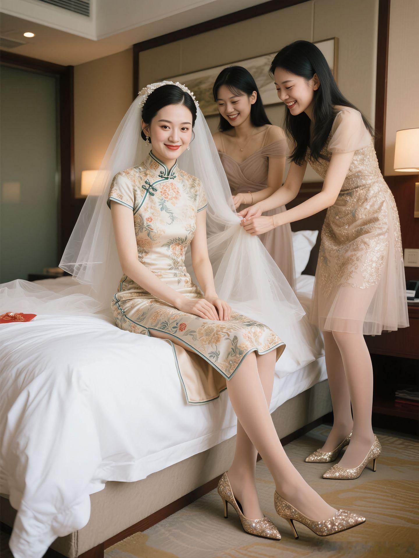 AI眼中的中式婚礼～​​​