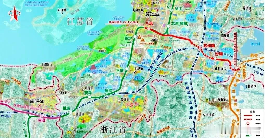 以后的嘉兴和湖州或可能是跟苏州联合起来发展，这三个城市基本是属于连成片建设。