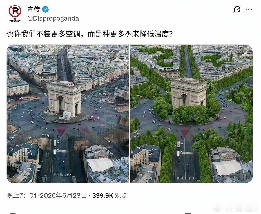 法国人P图种树，值得提倡✅  中国真的种树，但代价是什么呢？😡 ​​​