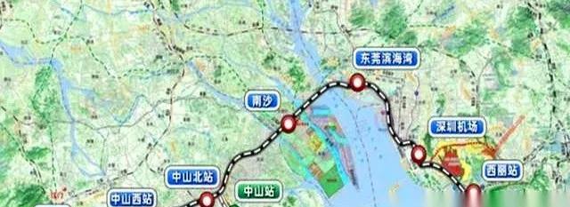 缺什么就来什么，深茂铁路给中山意外地送来三个高铁站！还在珠海筹划深珠通道，实现