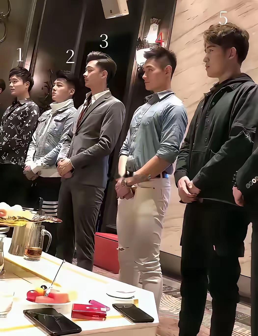 1号至5号选一个最帅的你会选谁？如果没有猜错的话，选择3号的应该是最多的，其次是