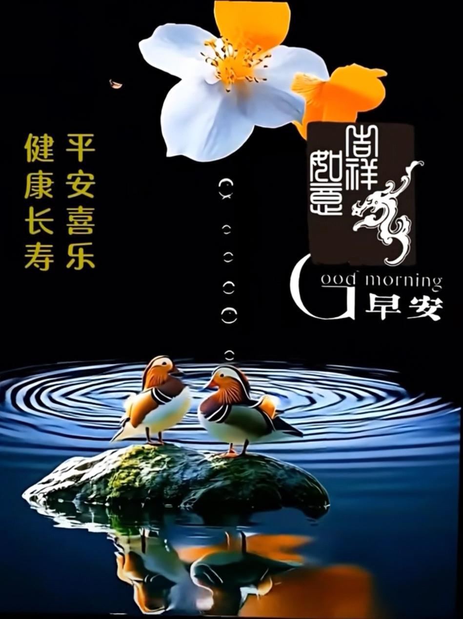 緣分如書常讀不忘，問候如詩字少情長，祝福如歌曲調悠揚，願我們都平安吉祥。