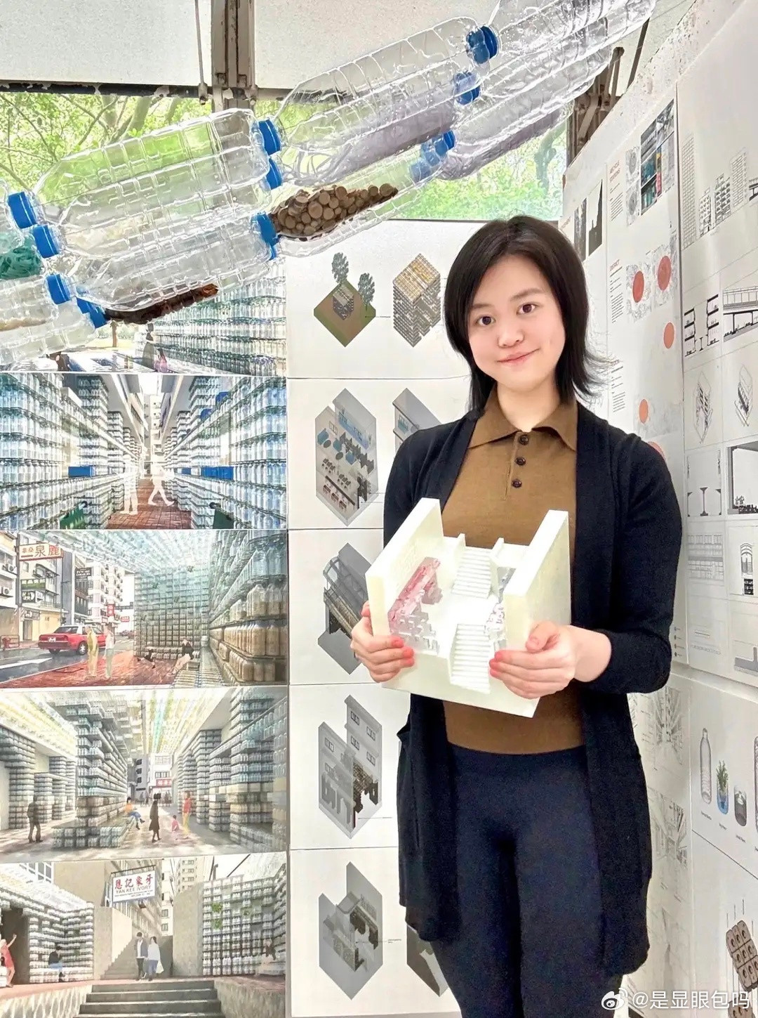 刘銮雄23岁女儿硕士毕业在即，换了发型越发知性，长相酷似刘銮雄！