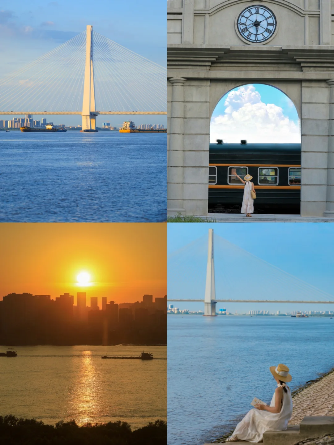 武汉旅游❗️被问爆的小众日落citywalk路线