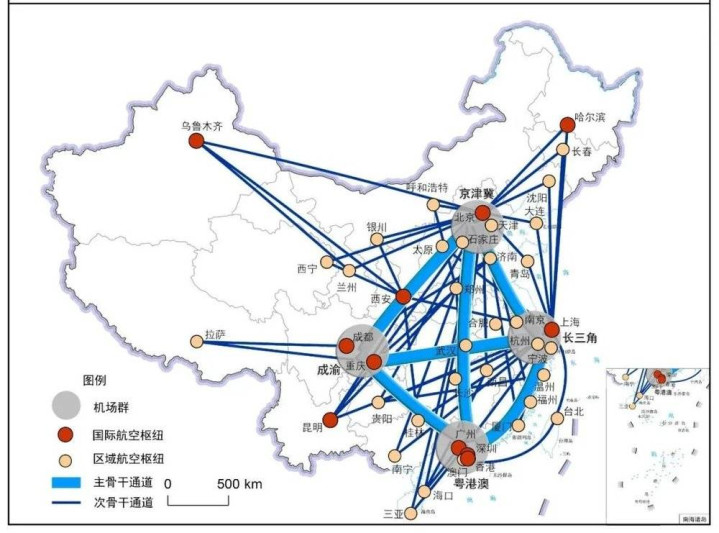 第 9 个：威斯尼斯官方：中国最大城市群, 正在拼命建机场