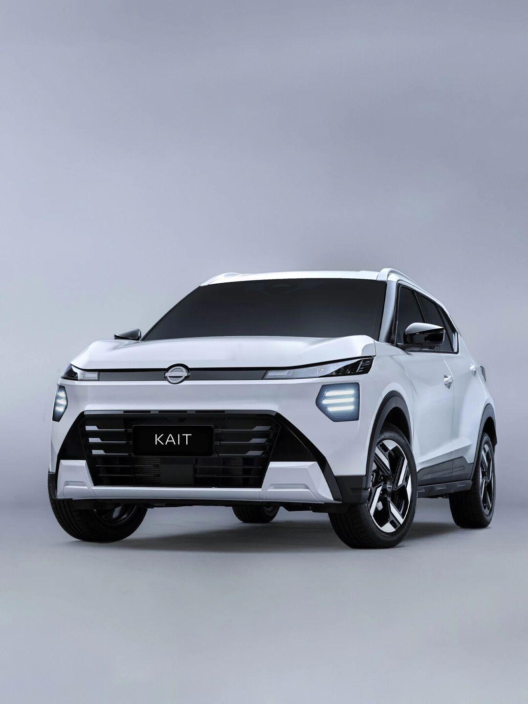 日产发布2026款Kait紧凑型SUV，车长4.30米，轴距2.62米，搭载1.