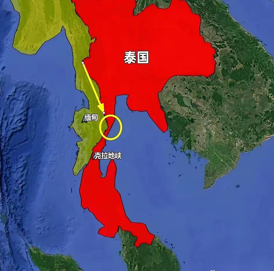 我跟你说，刚刚刷地图，看到泰国，差点没把我给整懵了。这国家的身子，在地图上，差点
