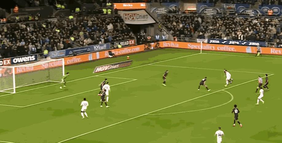 联赛杯曼城客场3:1击败斯旺西,下轮他们的对手将会是布伦特福德,本场曼城进行了大