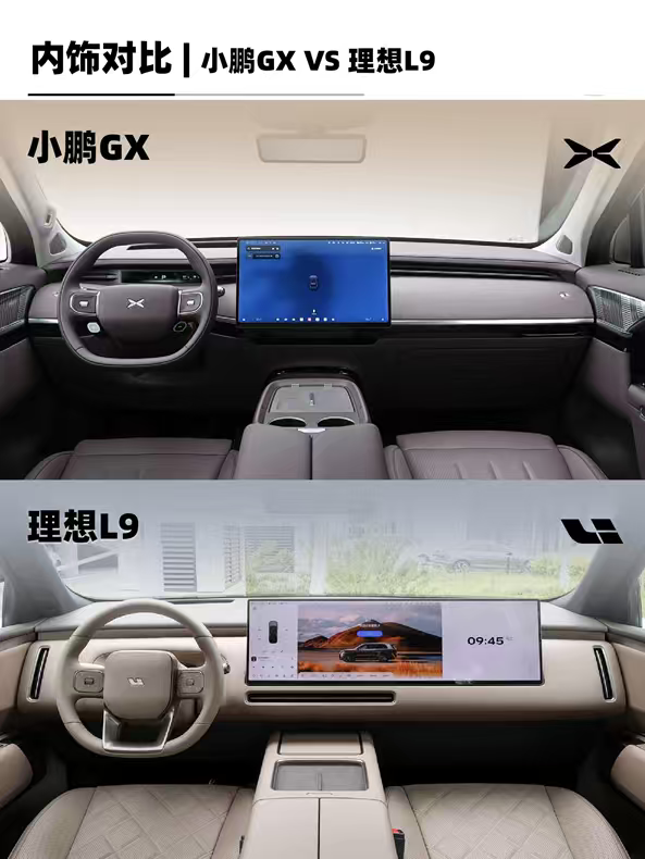 家里要换车，刚需大六座，最近完全卡在小鹏GX和理想L9之间了。先唠价格