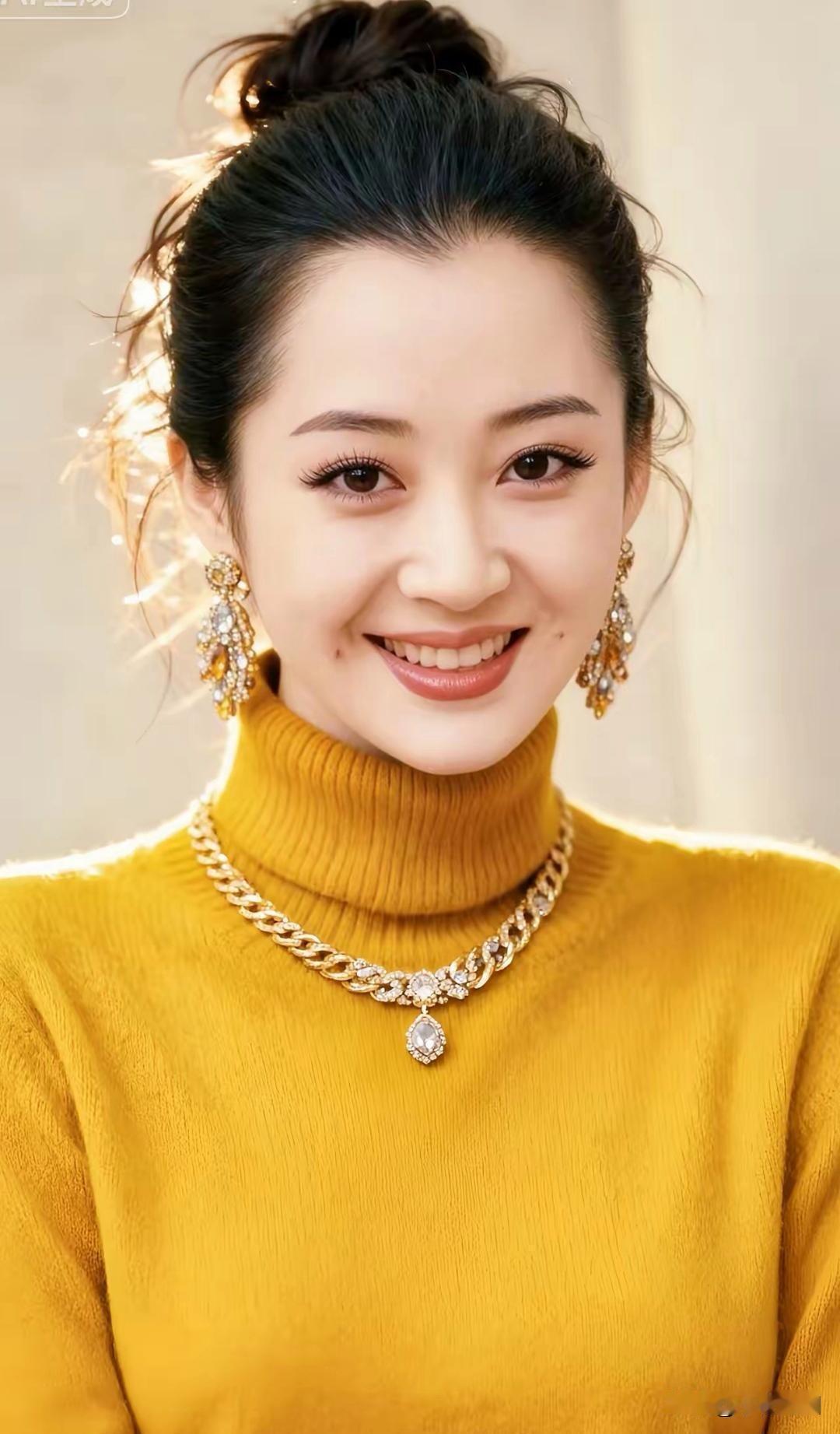 许晴是真的美，五官精致，笑容迷人，无论是曾经还是现在都一样保持着独特的魅力，让人