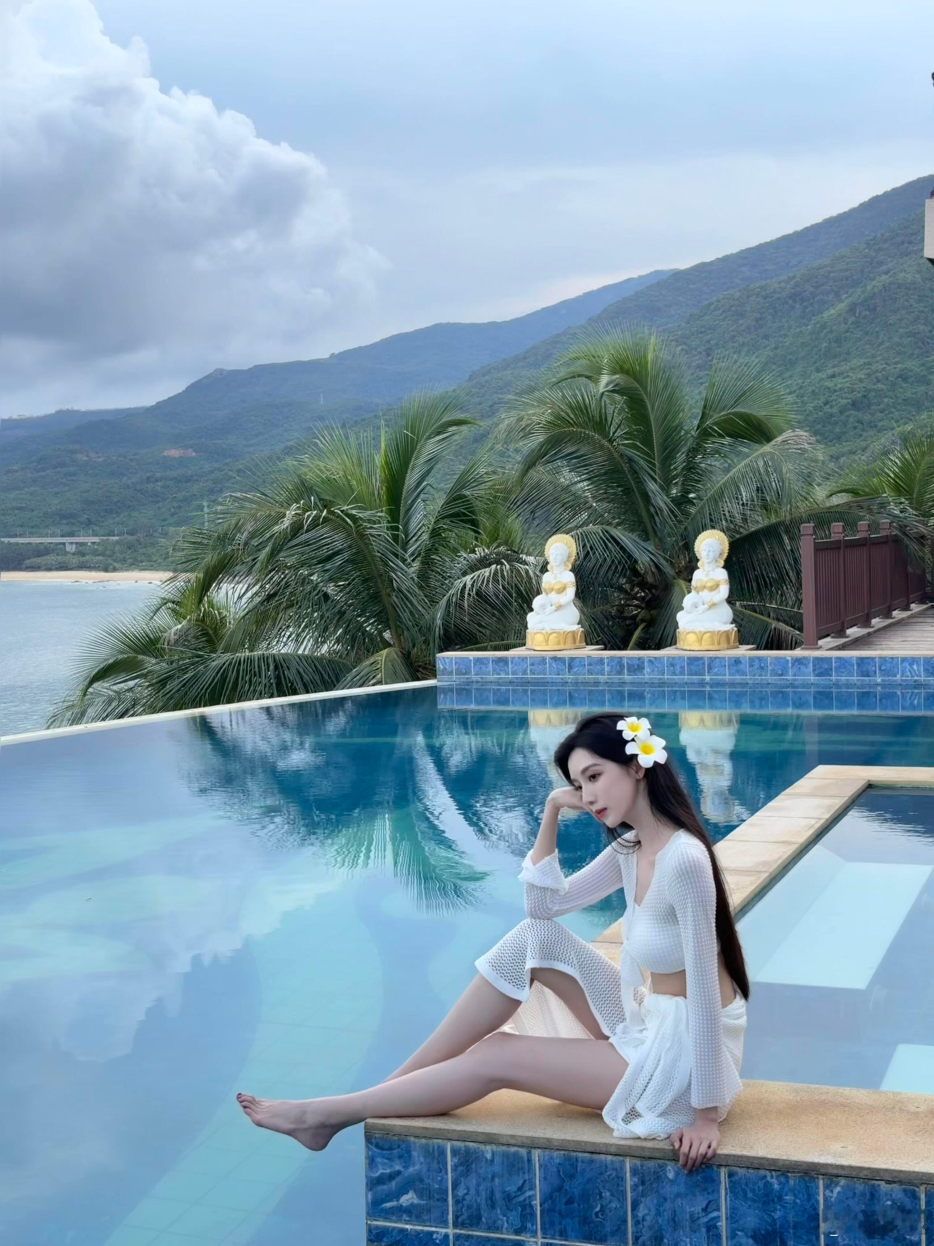 肖雨🌊春天海边穿搭