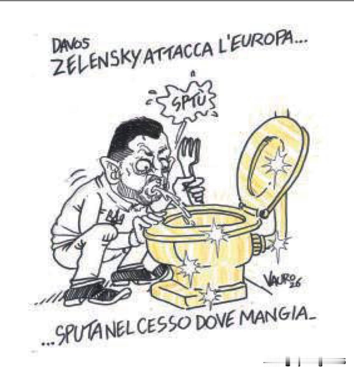 🇮🇹意大利报纸《每日事实报》（ilFattoQuotidiano）对泽连