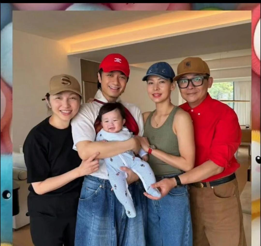 57岁老妇！古巨基老婆陈韵晴竟然又生了二胎儿子，你敢信这事真发生了？古巨基他