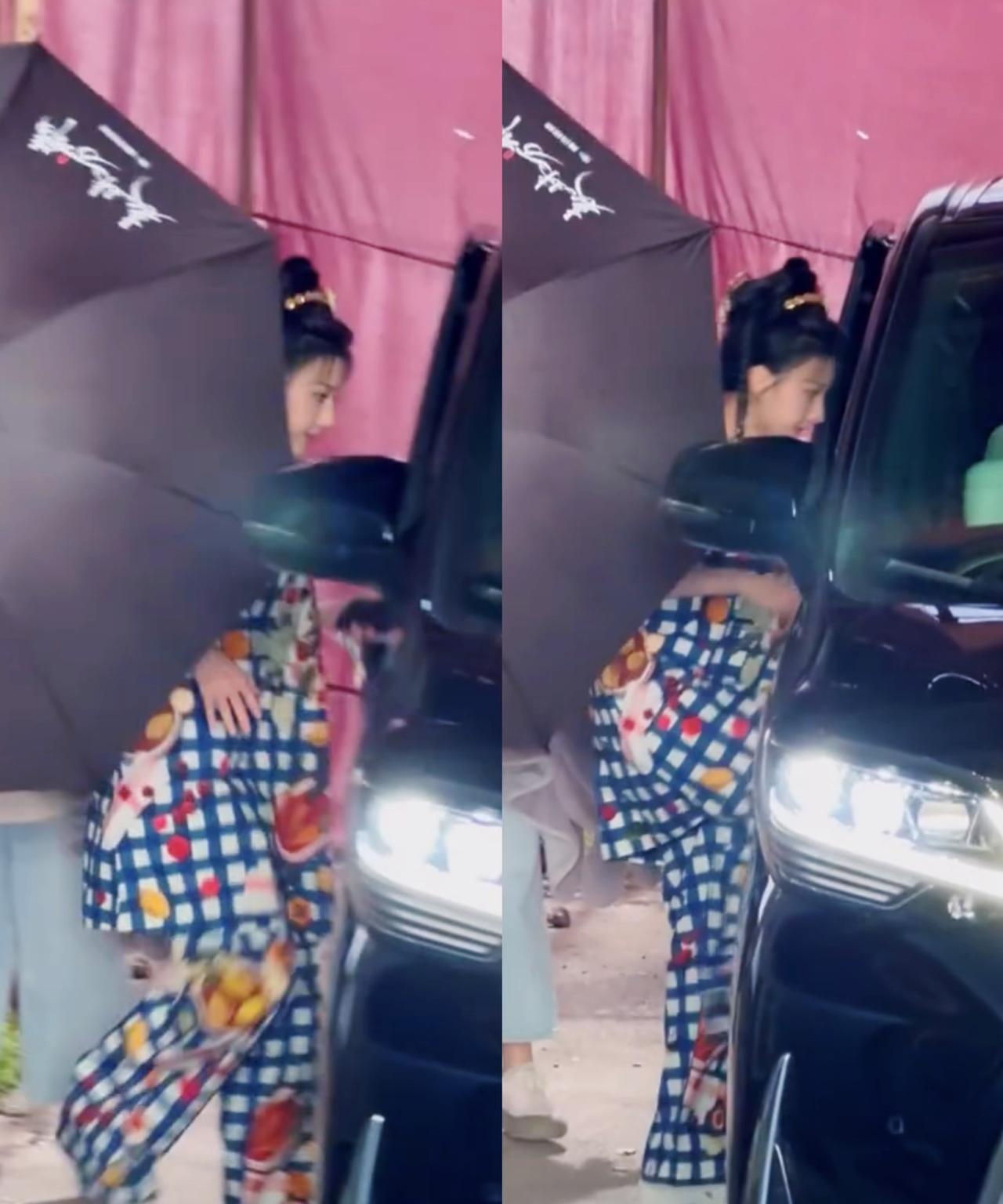 宋祖儿上班私服穿搭，素颜也美美哒。宋祖儿今日上班私服好居家风，转过头来素颜都很美