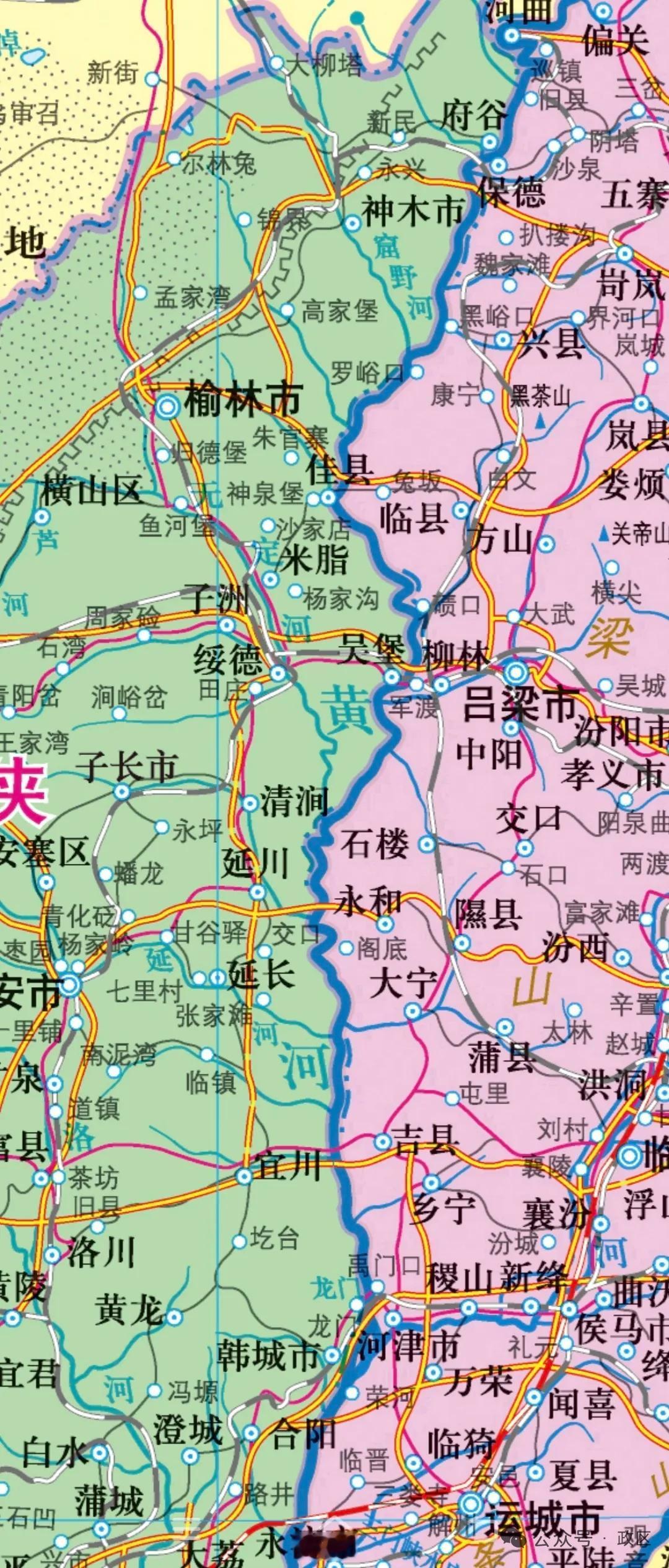 黄河先流经山西，还是陕西？地理方位上，陕西在西，山西在东。黄河从内蒙古河口镇