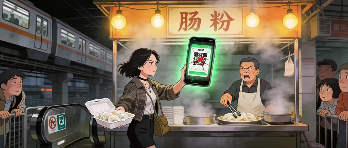 一张6元的截图，把“惯犯”两个字写在了脸上7月27日，重庆学堂湾轻轨站外。摊主