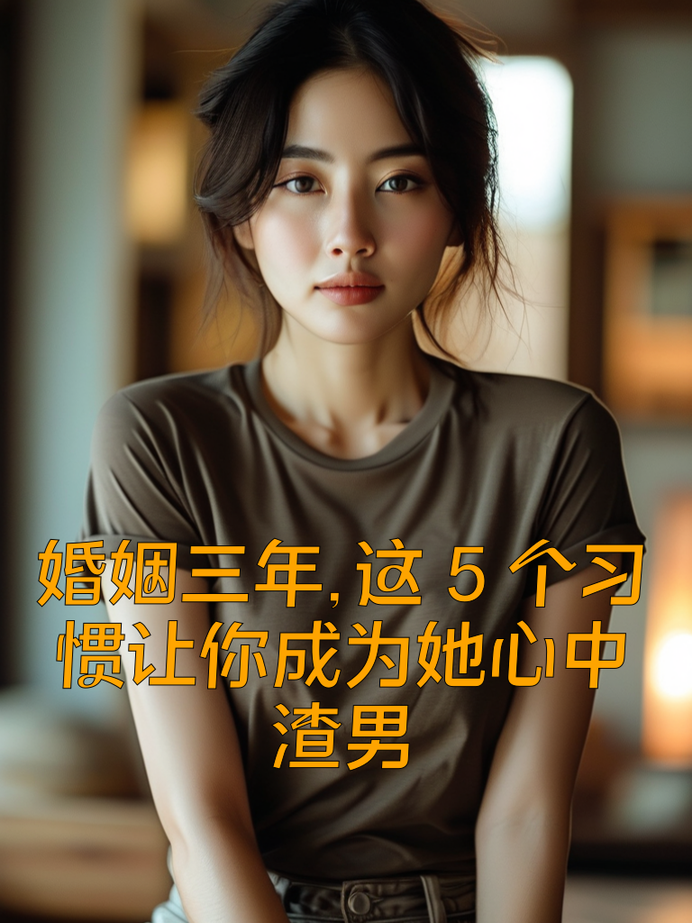 婚姻三年，这5个习惯让你成为她心中渣男