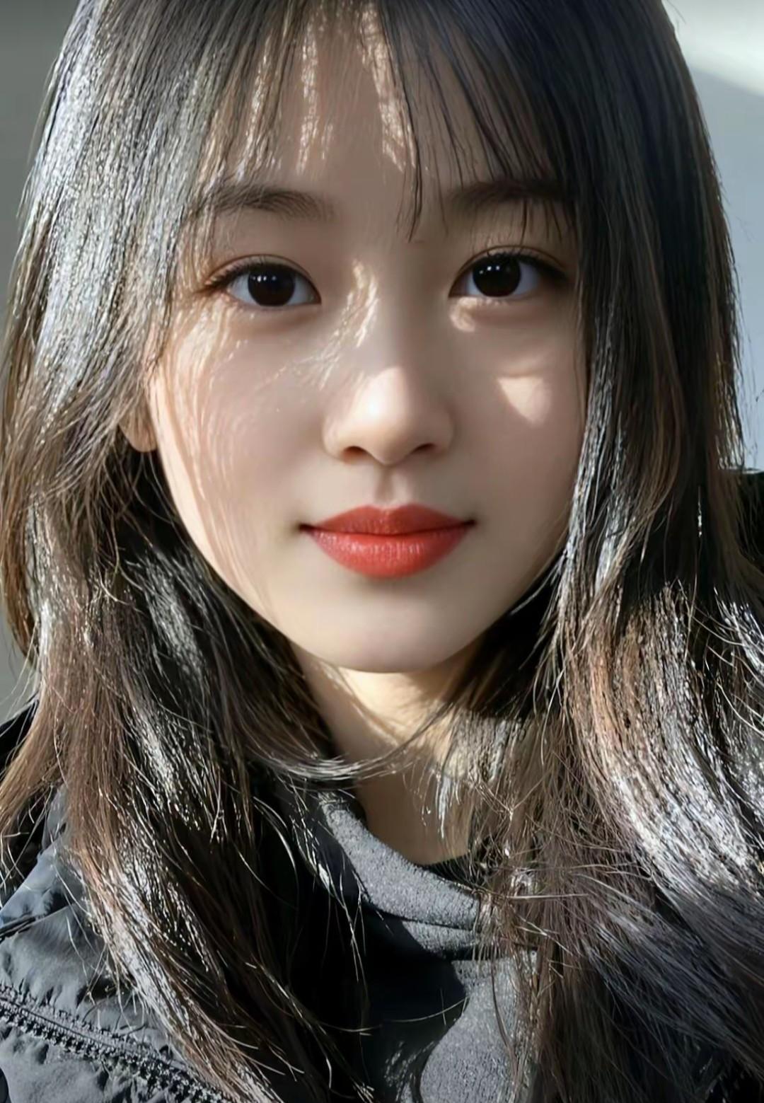 就凭这个颜值，如果在大学校园内会不会成为校花？