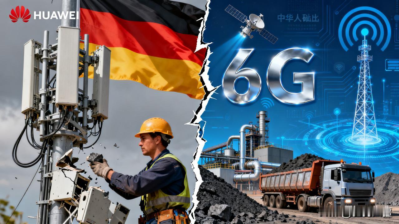 炸裂！德国作死砸165亿拆华为，中方反制掐断稀土+6G霸权，德企连夜跪地求饶！