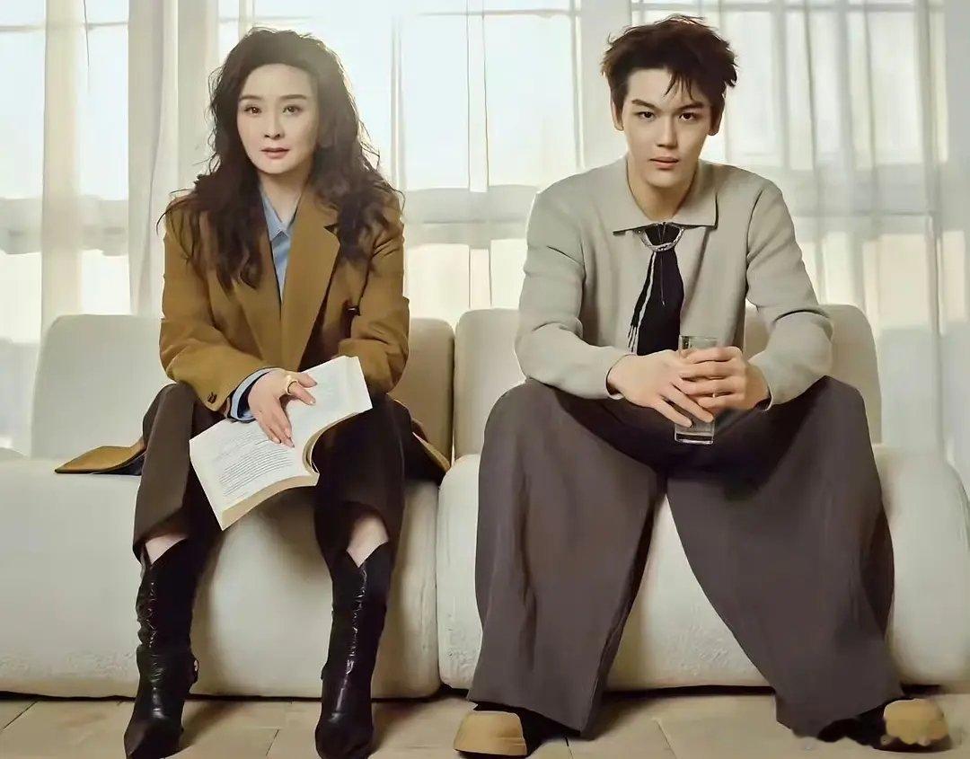 是不是没有遗传到晴格格的颜值