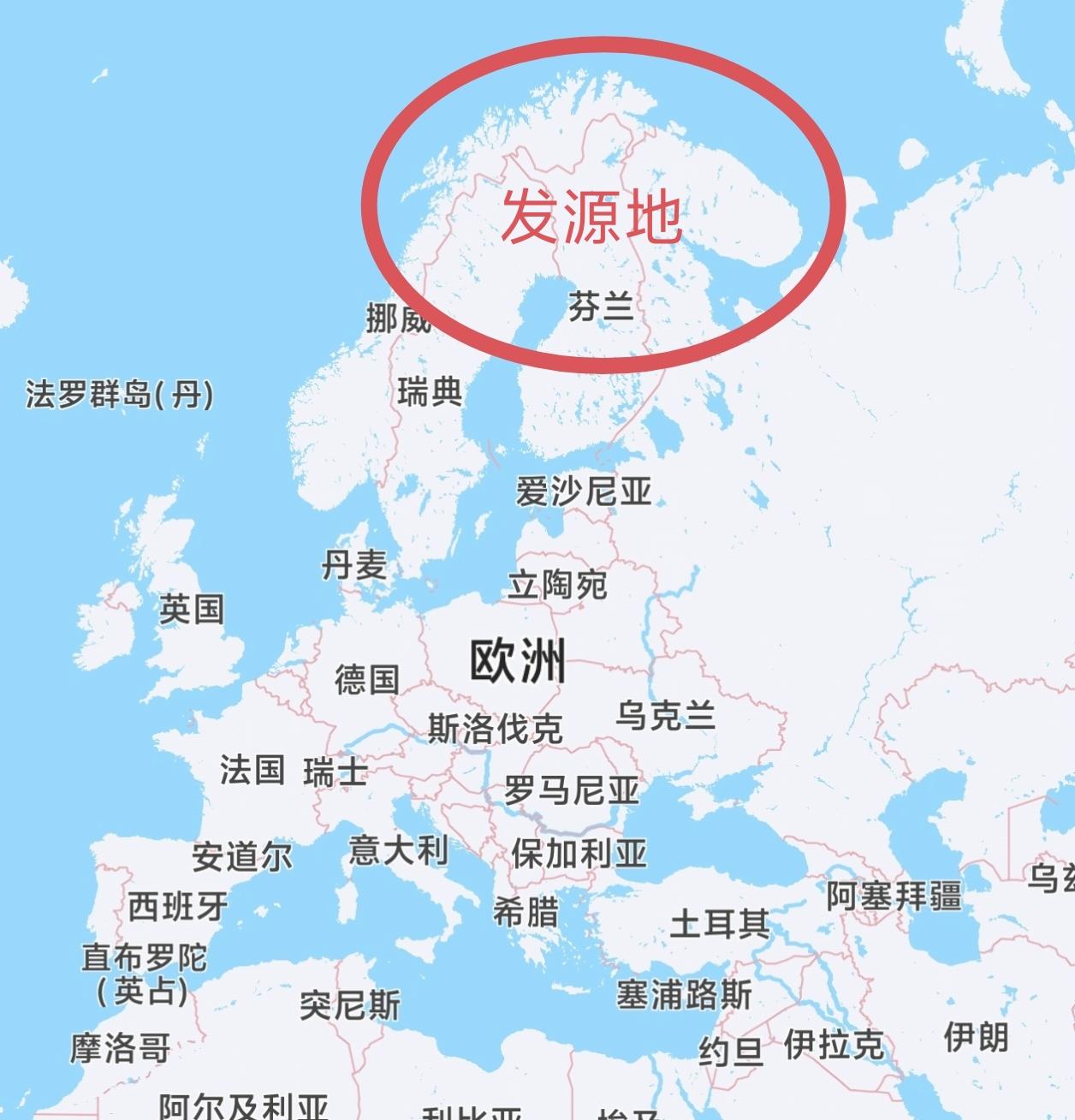 白人的祖地在欧洲的北面，北极圈附近，那里终年寒冷，为了适应环境，生活在那里的白人