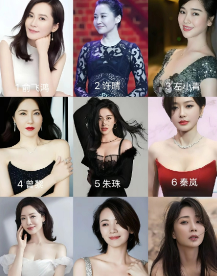 内娱美女多不胜数，单拎一个，都是美女，要说最美，各花入各眼