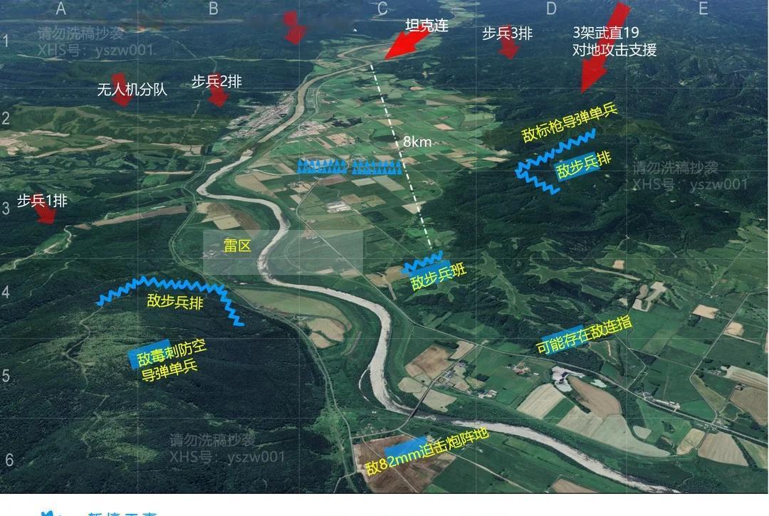 河谷地形，连长同志，这仗怎么打？任务简报：1、任务背景：我连队作为迂回作战部