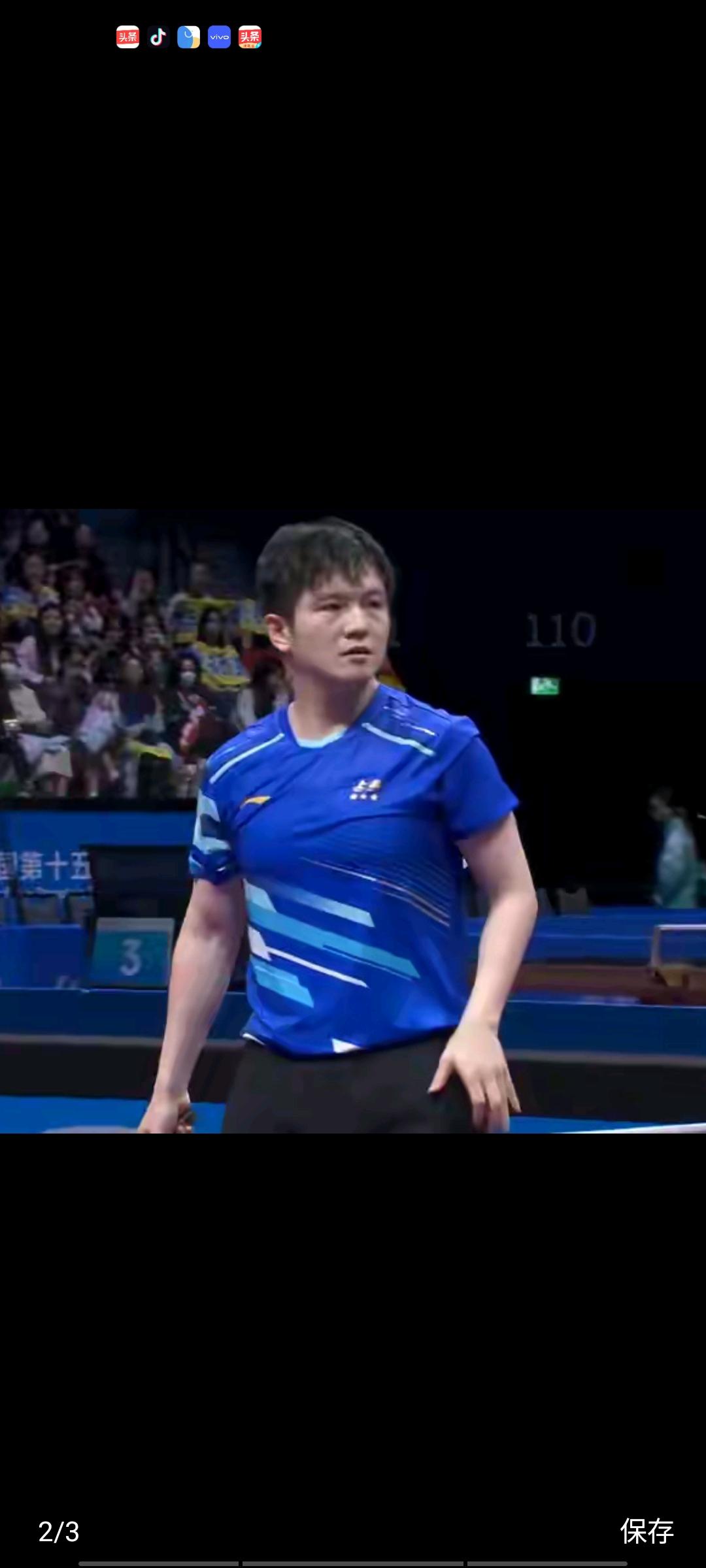 全运会乒乓球男单半决赛，老将樊振东4比2掀翻世界第一王楚钦，尽管比赛现场的球迷一