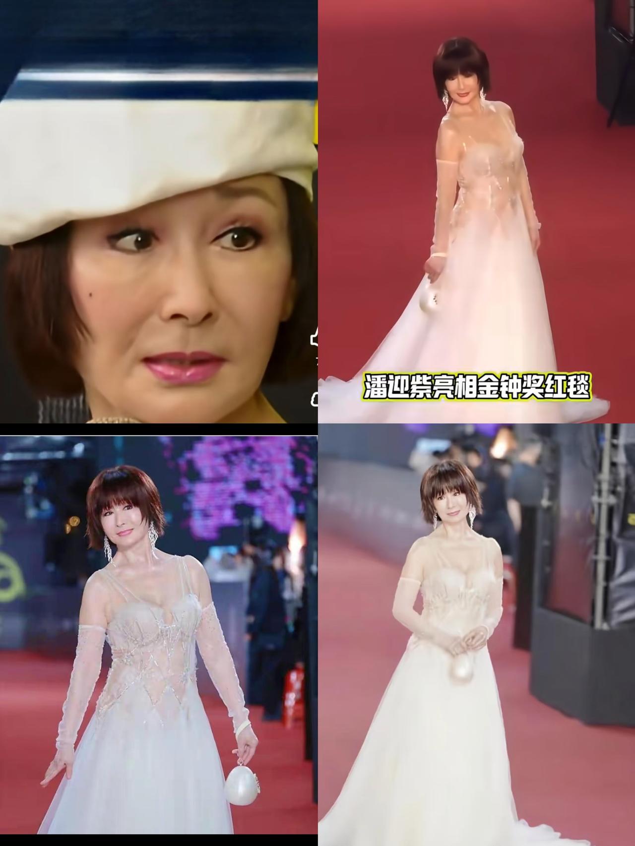 我的老天奶呀，潘迎紫这身材，这肌肤，这脸蛋你和我说她已经76岁了？是谁说