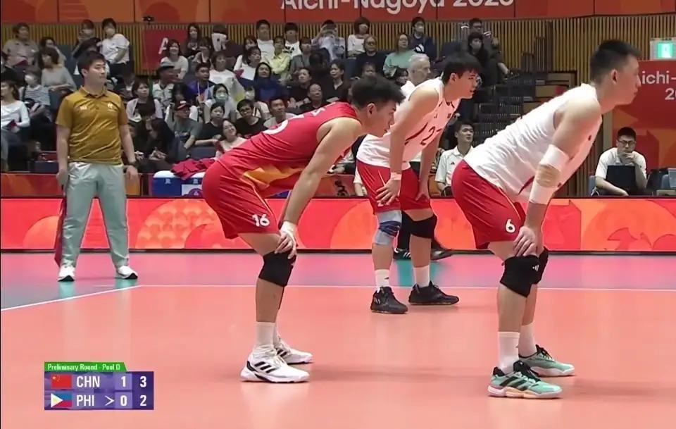 中国男排亚运会轻取菲律宾！提前小组出线！这也是今年中国男排第五场胜利！下一场男排