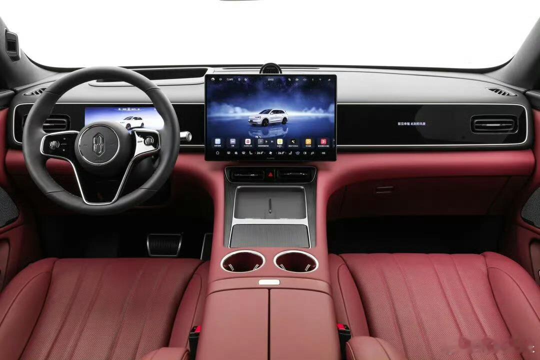 问界M6这内饰曝光了，大家感觉怎么样？