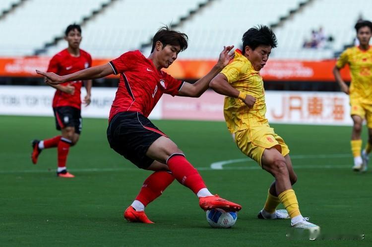 U23韩国2：1国足U23，成也徐彬，败也徐彬！国足第一进球的策动者是徐彬，