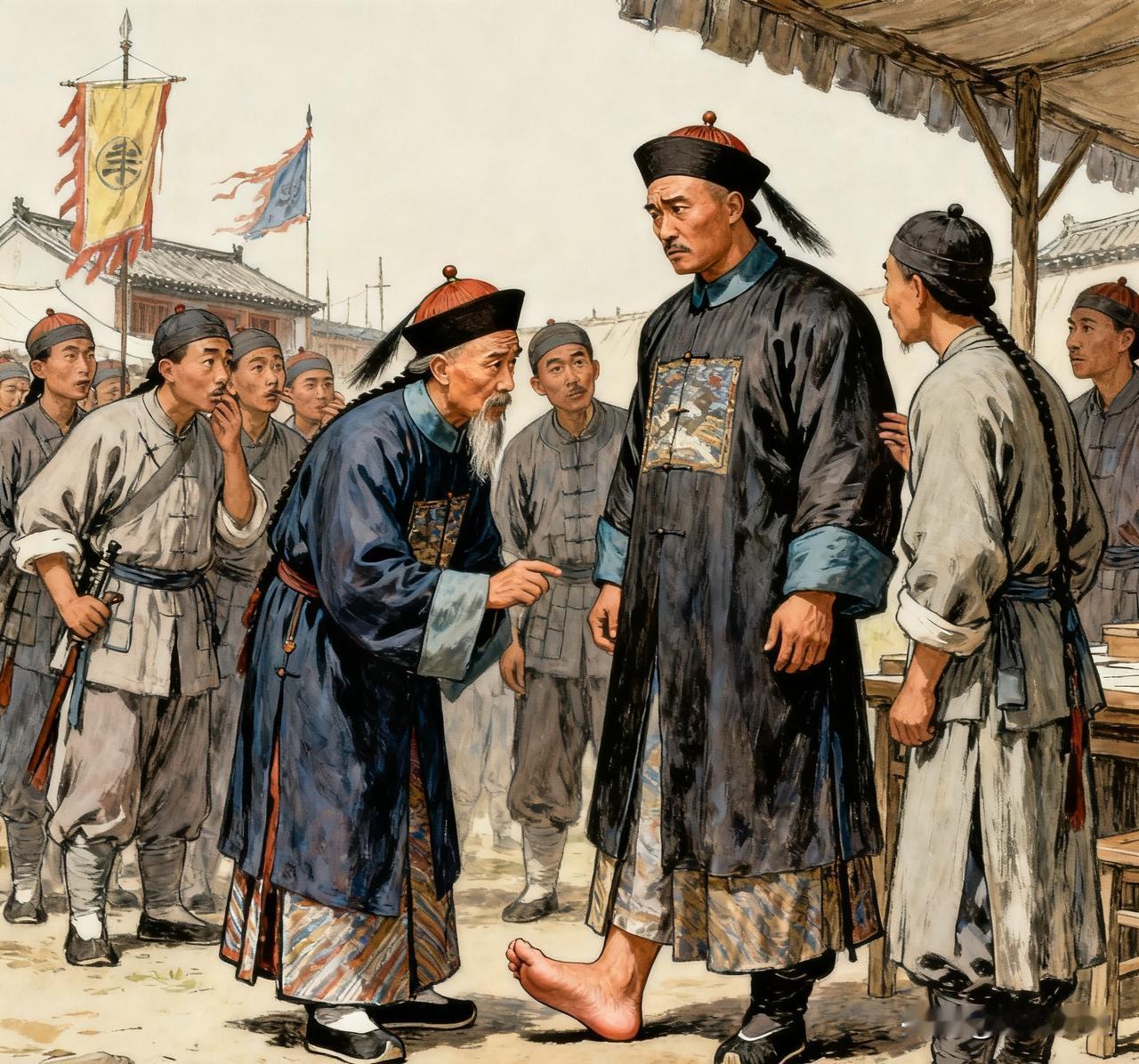 曾国藩招兵，偏要扒士兵的裤子？有次新兵入伍，他盯着一个壮汉的脚看了半天，突然说：