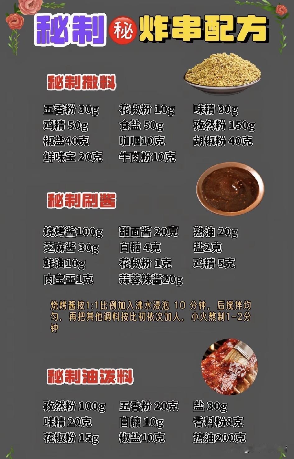 还有正宗五香粉配方比例是啥?别再被市面上动辄十几块一小罐的“秘制五香粉”割韭菜