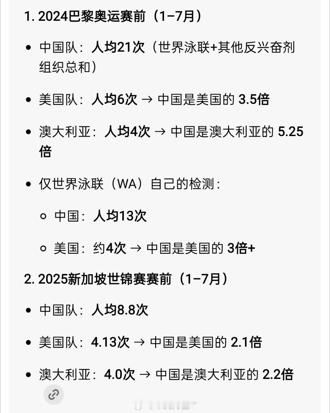 世界泳联疑似内涵孙杨孙杨在综艺上再怎么样，不影响他在游泳上的伟大。尤其是游泳作为