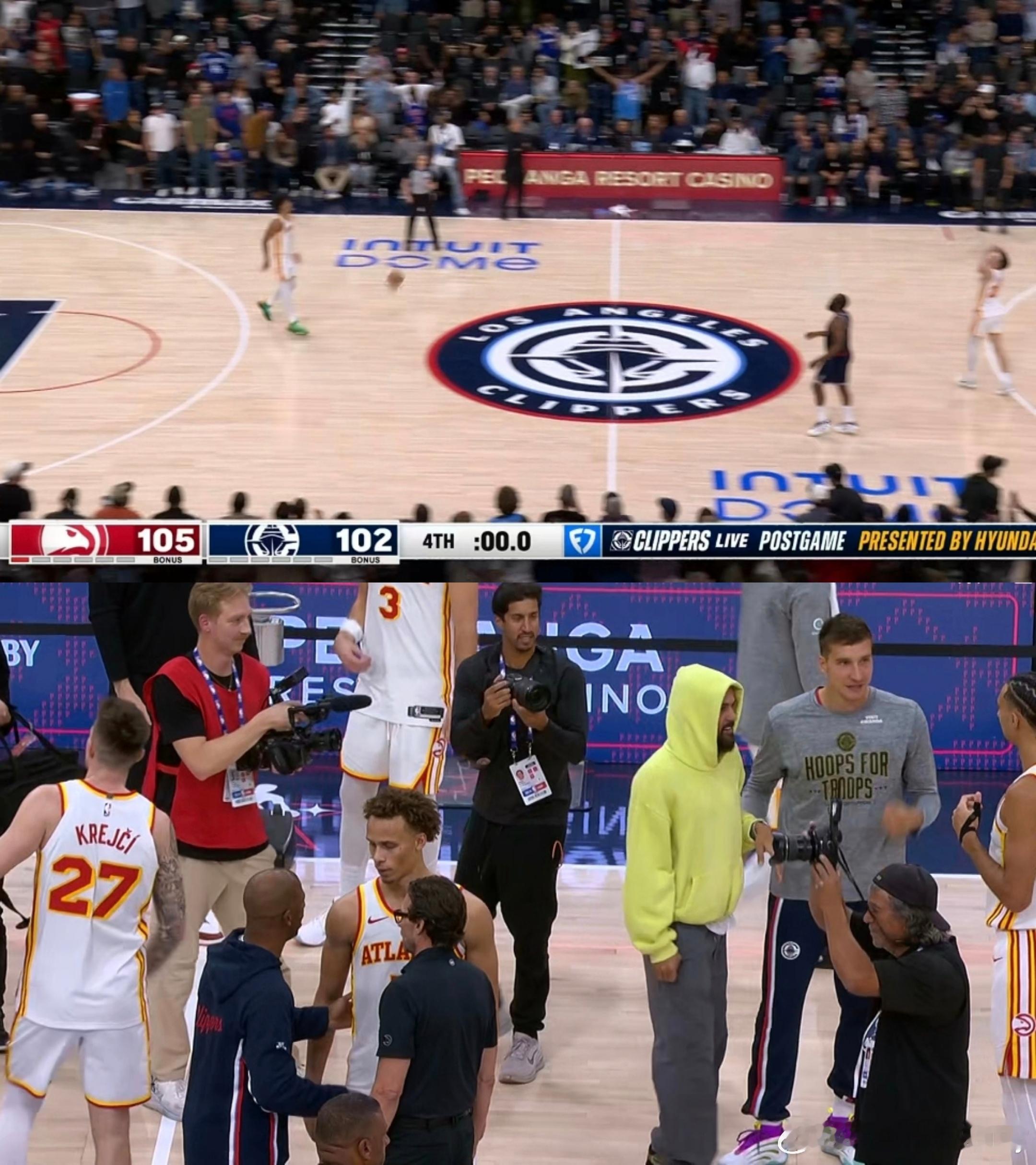 快船不敌老鹰，遭遇5连败。