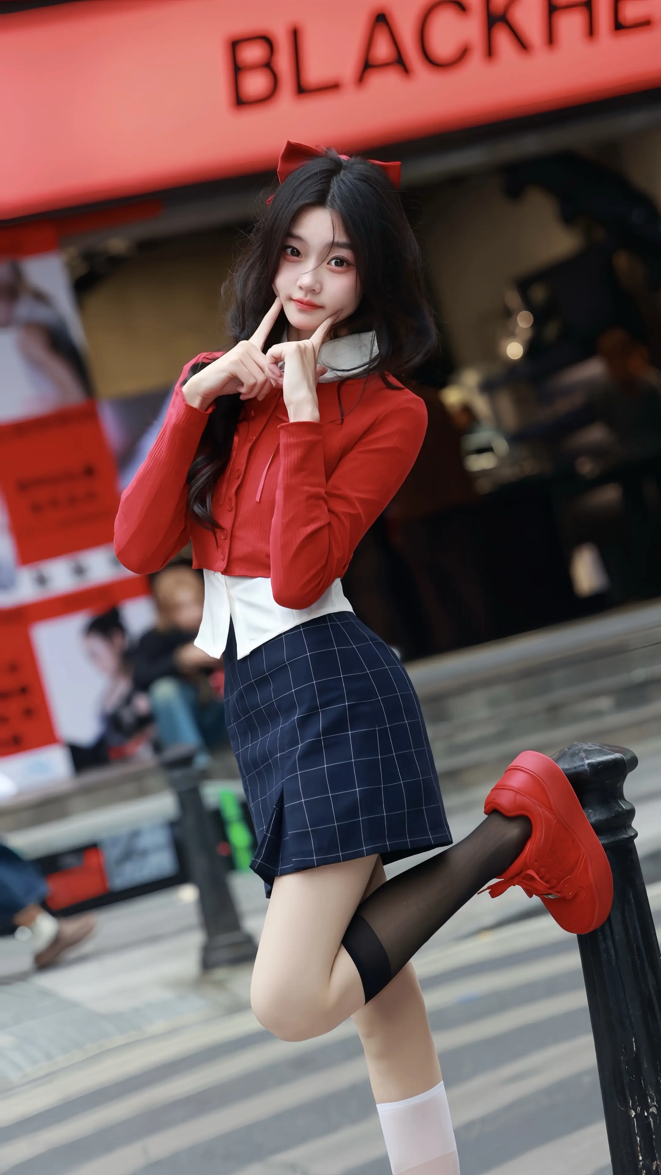 东山口🚶‍♀️遇到的小美女🥤。
