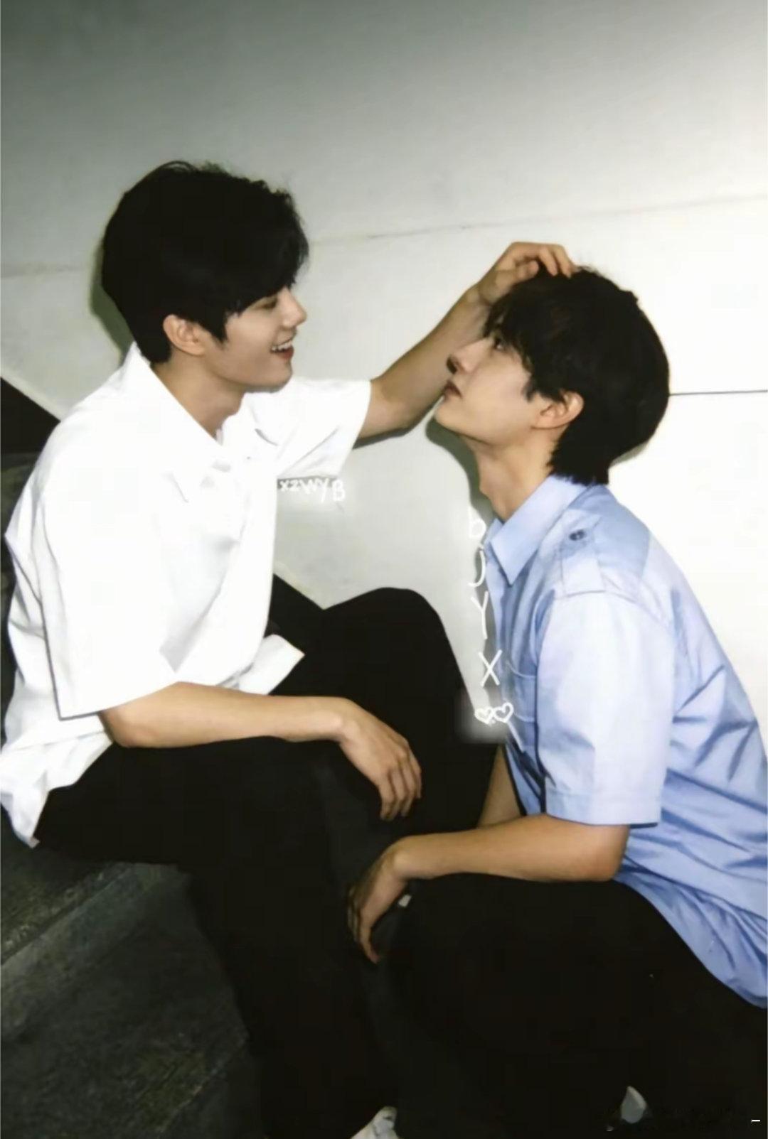 卧槽这张图绝了肖战摸小狗脑袋啊啊啊啊啊萌萌萌萌萌