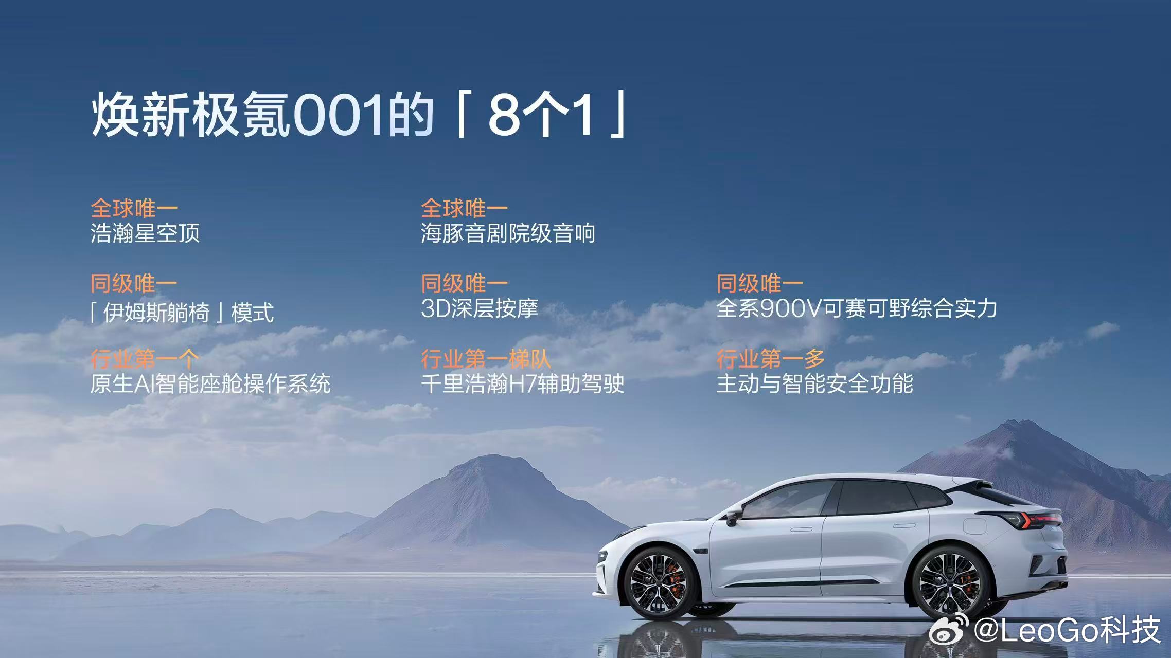 不得不说，焕新极氪001限时售价25.98万元起的价格，完全让这句话【心之所向，