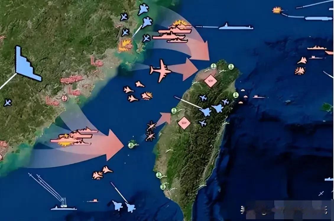 “3天拿下台湾省！”原南京军区副司令员王洪光曾说，如果台海爆发战争，可以用6种作