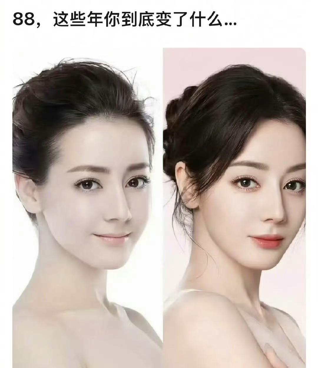 来瞧瞧迪丽热巴以前的照片和现在的样子，快说说，你们觉得变化大不大？