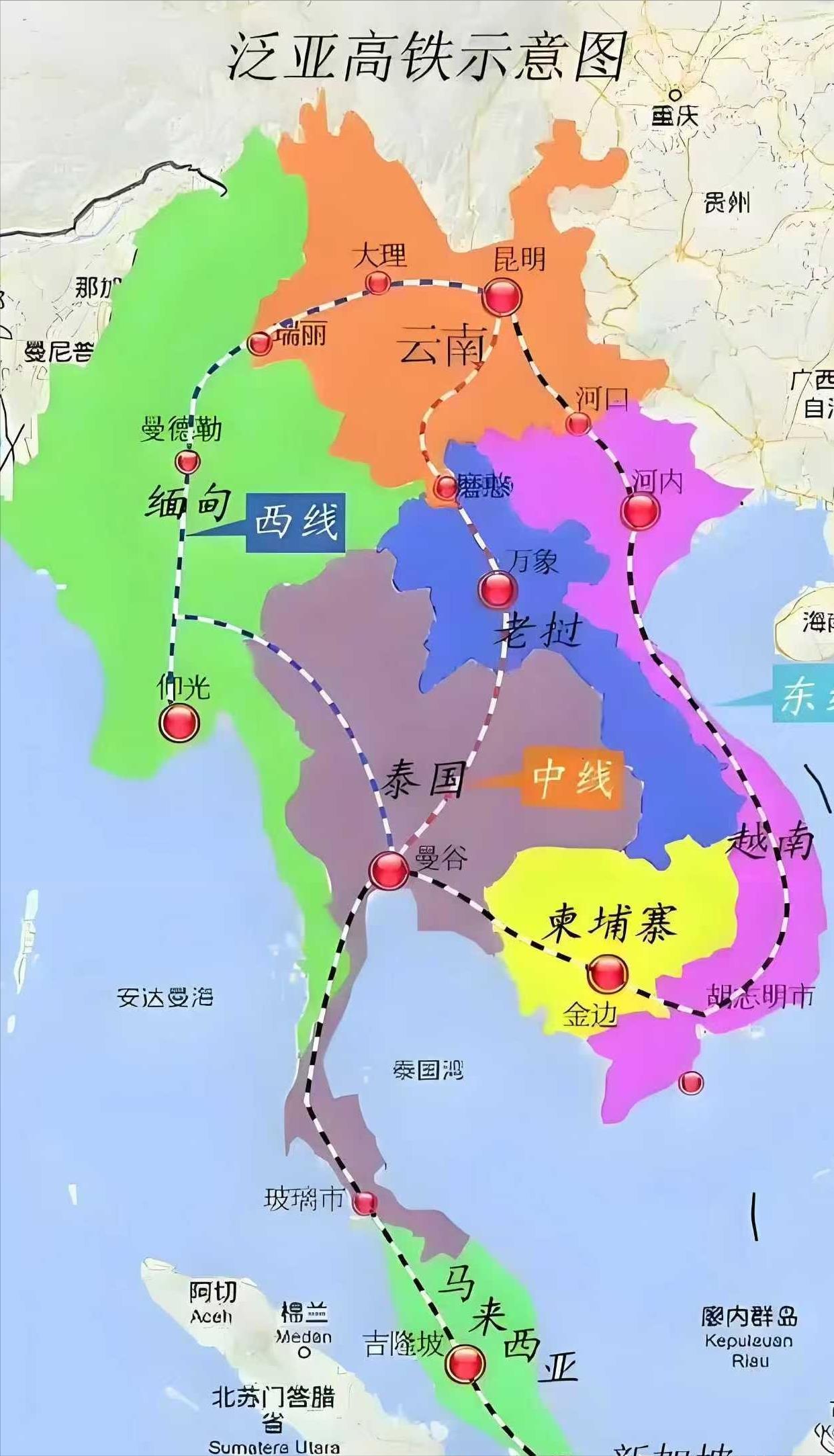 老挝真的是拼了，为了修建中老铁路几乎把国库都掏空了。中国看他们这么积极，自然不能