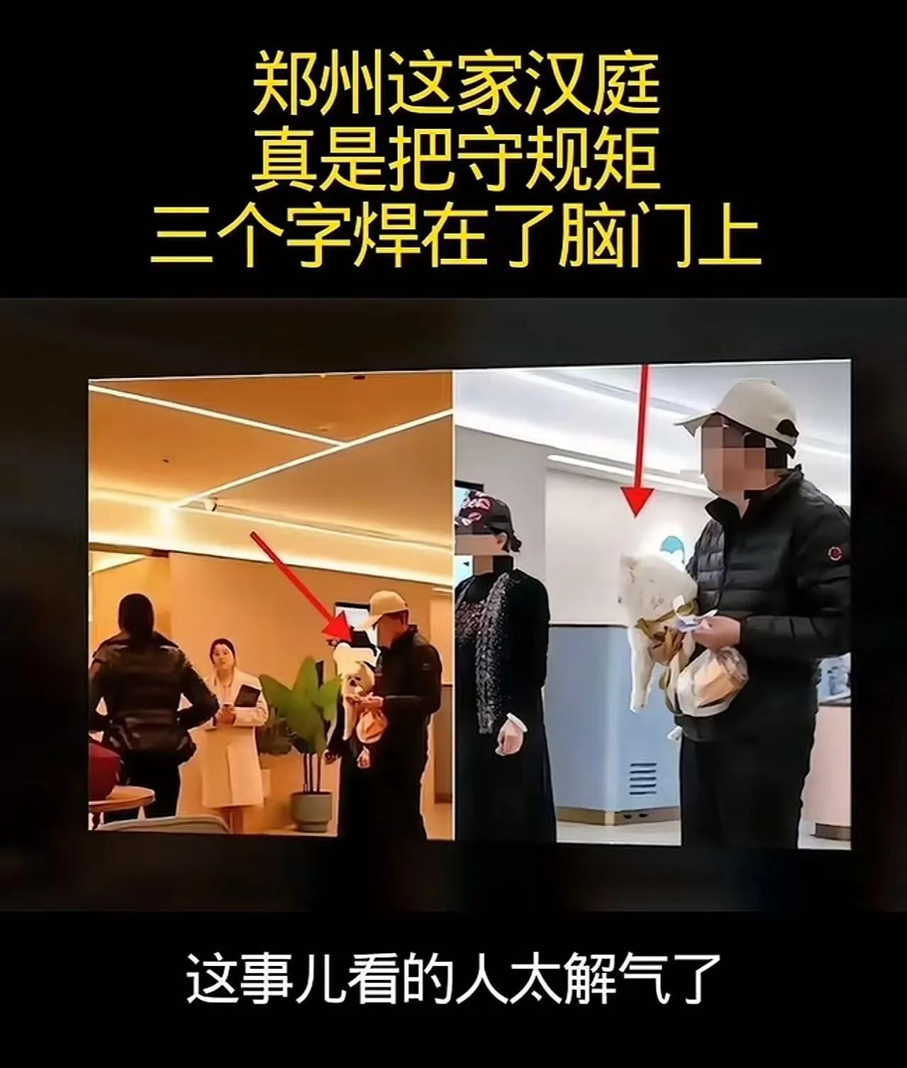 凭啥不让带狗入住？郑州汉庭退单四间房：守住规矩，才守得住口碑近日，郑州一家