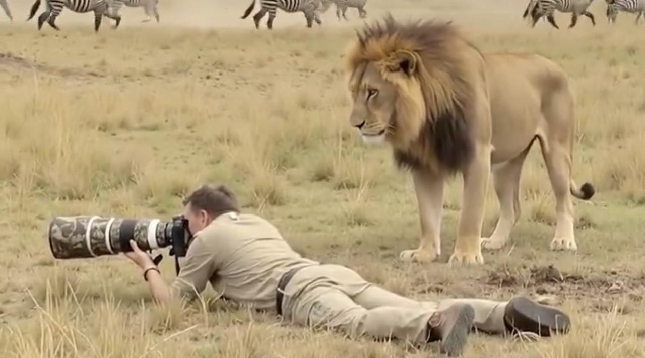 非洲大草原是一片神奇的土地，万事万物都充满了灵性。比如狮子，他竟然能等待他的猎物