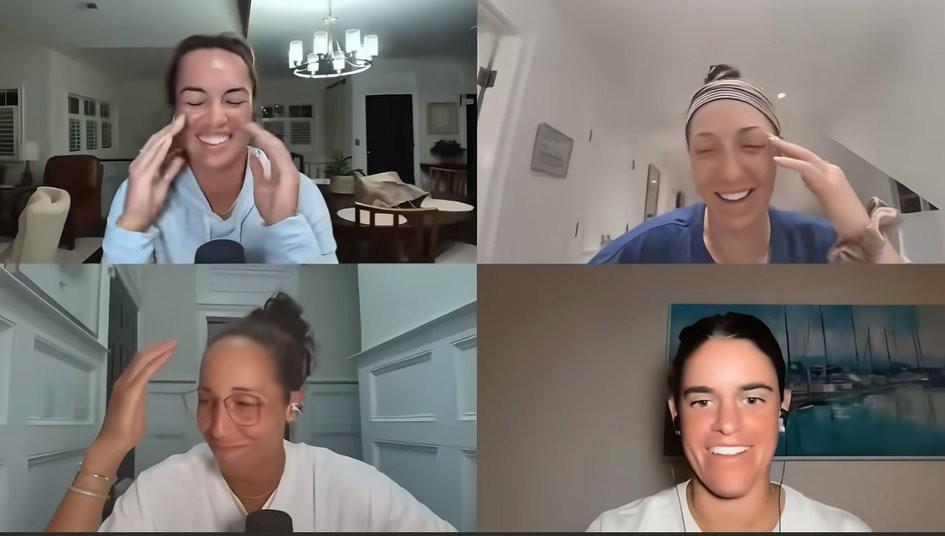 在谈到“斯瓦泰克在红土赛季接受纳达尔指导”这个话题的时候，包括佩古拉、凯斯等这四