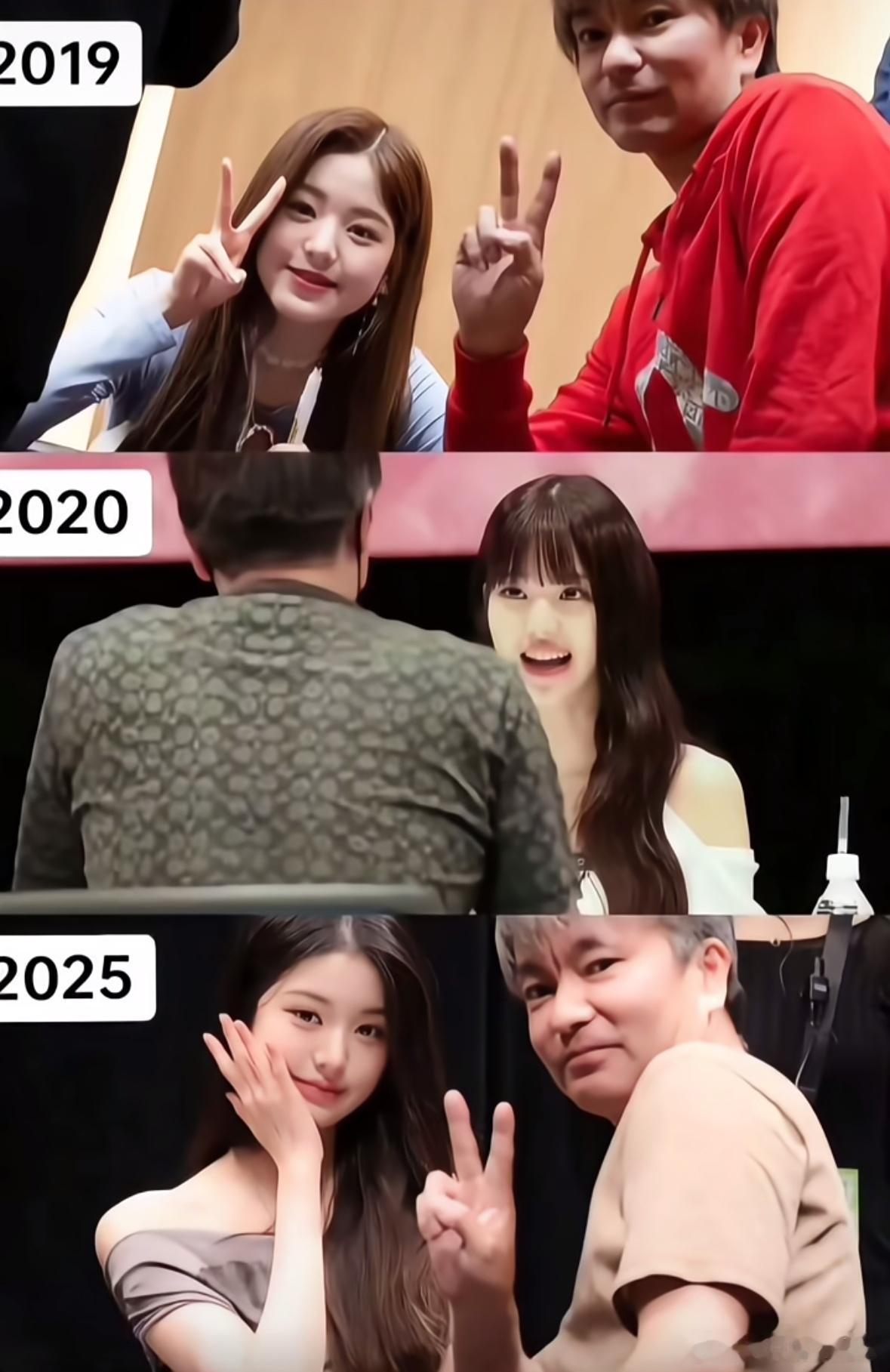 从2019年就陪伴张元英的站叔七年前矮丸时期才多大啊，这是真的在养女儿吧​​​