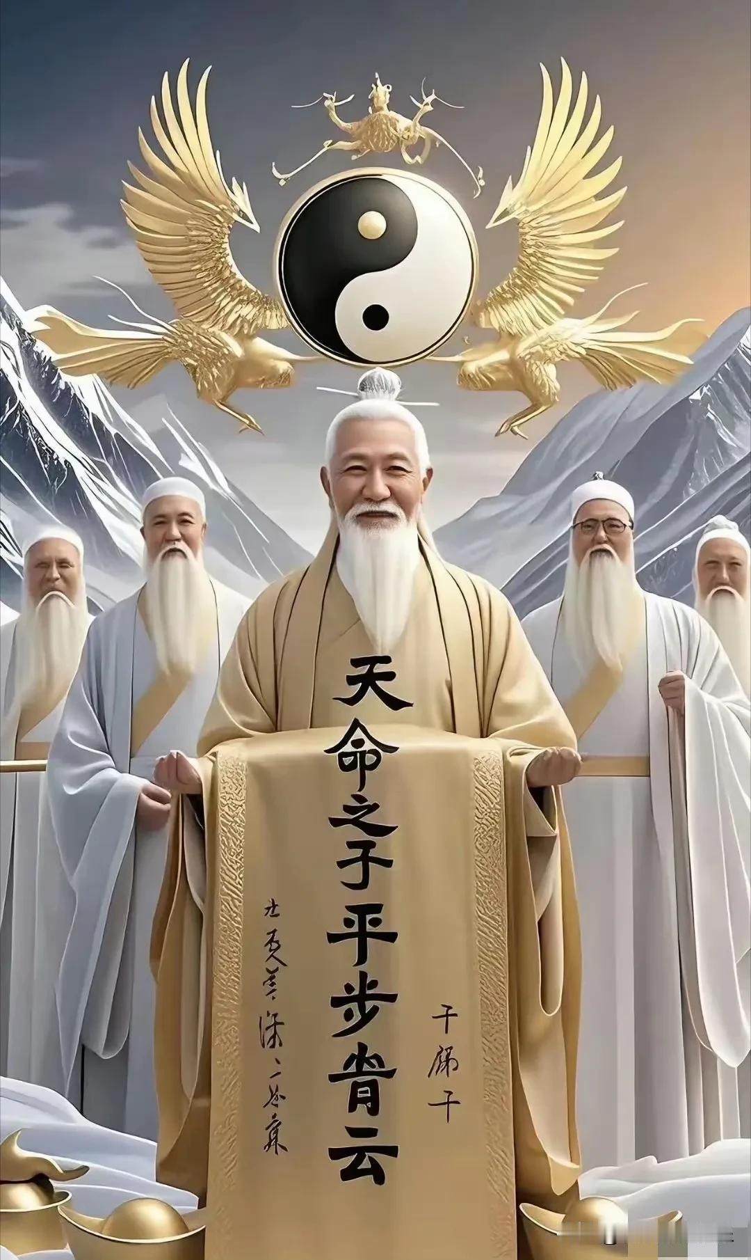道运加身，好运爆棚✨无量天尊赐福啦！平步青云、步步高升，事业扶摇直上。