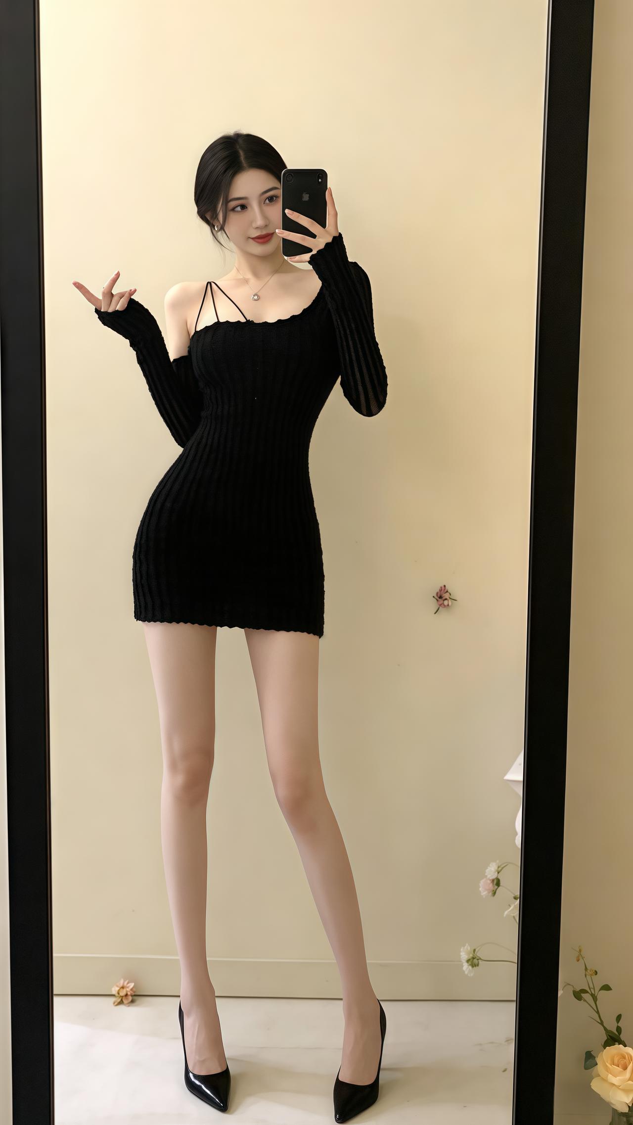 简约大气的黑色系搭配